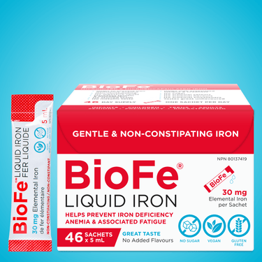 BioFe Liquid Iron 30 mg Sachets
