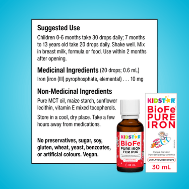 BioFe Pure Iron Drops